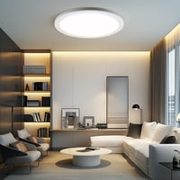 da LIGHT LED Mennyezeti Lámpa 24W 3250 Lumen IP54 Vízálló Kerek 29cm 3CCT 2