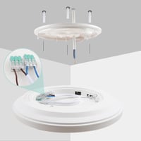 da LIGHT LED Mennyezeti Lámpa 24W 3250 Lumen IP54 Vízálló Kerek 29cm 3CCT 5