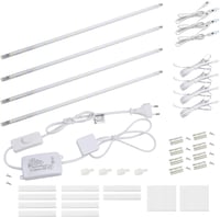 da LIGHT LED Szalagfény 7W 700lm Meleg Fehér Konyhai Szekrény Világítás 4x41cm Bővíthető Rendszer 1