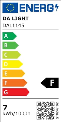 da LIGHT LED Szalagfény 7W 700lm Meleg Fehér Konyhai Szekrény Világítás 4x41cm Bővíthető Rendszer 9