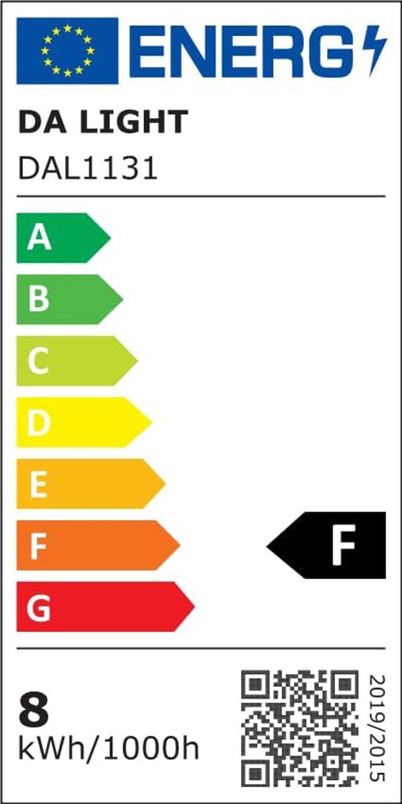da LIGHT LED Szalagfény Meleg Fehér 760 LM Konyhai Szekrény Világítás Bővíthető