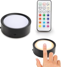 da LIGHT LED szekrénylámpa szett 2db RGBW távirányítóval, vezeték nélküli, dimmelhető - 1000mAh_2_Schwarz 4