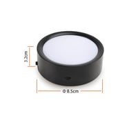da LIGHT LED set svjetiljki za ormar RGBW, s daljinskim upravljačem, na baterije, prigušive - crne - 2 kom. 2