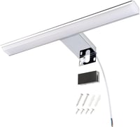 da LIGHT LED tükörvilágítás IP44 semleges fehér - króm - 30 cm 1