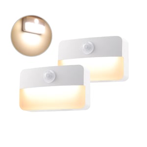 da LIGHT LED nočné svetlo so senzorom pohybu – teplá biela 3000K – 2 ks