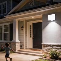 Lampă solară de exterior da LIGHT, 294 LED-uri, cu senzor de mișcare, IP65, 2 în 1, 4 moduri de funcționare, iluminat solar de grădină 3