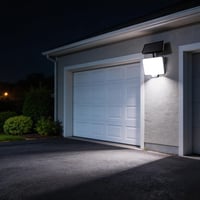 Lampă solară de exterior da LIGHT, 294 LED-uri, cu senzor de mișcare, IP65, 2 în 1, 4 moduri de funcționare, iluminat solar de grădină 9