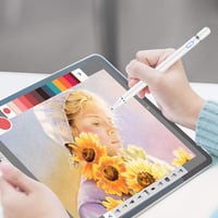Mixoo 1,5 mm-es újratölthető érintőceruza iPad és okoseszközökhöz - Fehér 7
