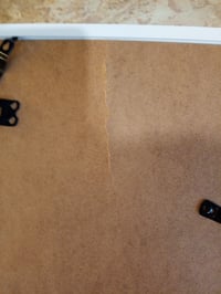 Giftgarden A2 bijeli aluminijski okvir za slike 42x59,4 cm, za zidnu montažu — neispravno, djelomično funkcionalno: slomljen okvir (stanje: vidi 2. sliku) 3