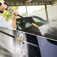 Bekasa nagynyomású mosópisztoly, teleszkópos szórószár autómosáshoz és kerti locsoláshoz 8