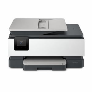 Multifunkcijski tintni pisač HP OfficeJet Pro 8122e – NEISPRAVAN, DJELOMIČNO — neispravan, djelomično radi: Uključuje se (stanje: vidi 2. sliku)