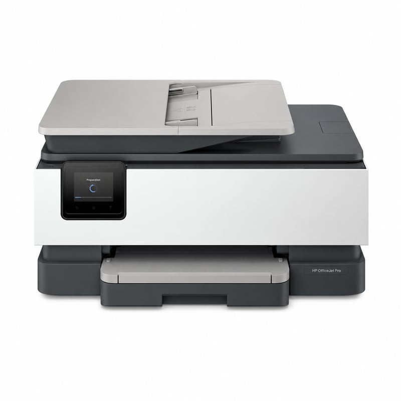 Multifunkčná atramentová tlačiareň HP OfficeJet Pro 8122e – CHYBNÁ, ČIASTOČNE – chybná, čiastočne funkčná: Zapne sa (stav: pozri 2. obrázok)