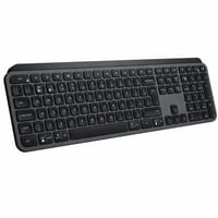Prodajem bežičnu tipkovnicu Logitech MX Keys, Bluetooth, s pozadinskim osvjetljenjem, grafitna — bez USB prijamnika (stanje: vidi 2. sliku) 1