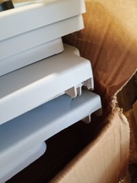 Dulap de sortare a deșeurilor Terry EcoCab 3 cu 3 compartimente, pentru interior și exterior — fisuri minore pe cea mai mare parte a produsului (stare: vezi a doua imagine) 4