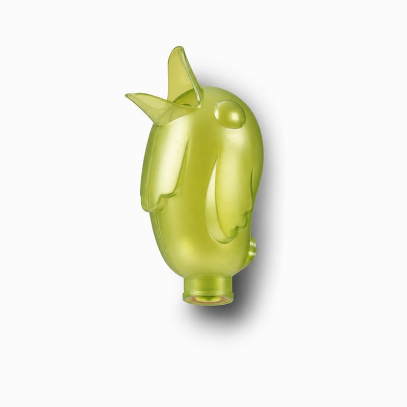 Dozator de apă pentru plante Scheurich Bördy XXL Green Pearl 33 cm 1,0 — defect, funcționează parțial: conul este dezlipit (stare: vezi a 2-a imagine)