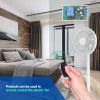 DieseRC 433MHz-es távirányítós rádiófrekvenciás relé kapcsoló, 220-240V, 1500W, 2 adóval 5