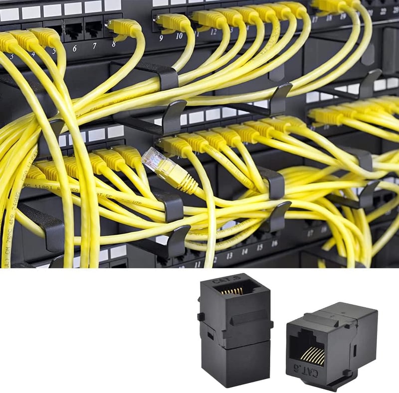CMYKZONE Cat6 Patch Panel 24 Port 1U Rack - RJ45 Hálózati Kábel Rendező Keret, Kábelvezető Konzollal, Gyors és Stabil Adatátvitel Otthoni és - 24 Port 1U Rack Snap-in