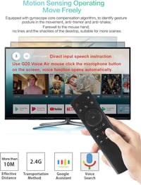 Android TV-hez Vezeték Nélküli USB Távirányító 4