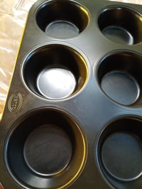 wenco kalup za muffine za 12 komada, neprianjajući ugljični čelik, periv u perilici posuđa, otporan na toplinu do 220°C, lim za pečenje muffina i cupcakeova 3
