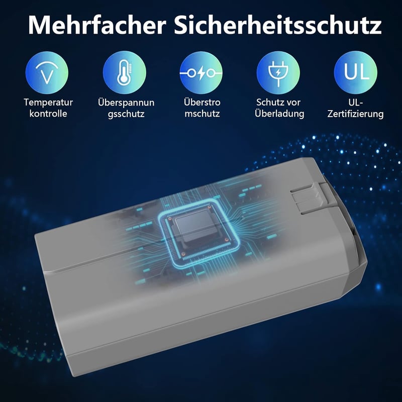 DJI Mini 4K/2/SE drónhoz 2400 mAh intelligens akkumulátor szett, 31 perc repülési idő