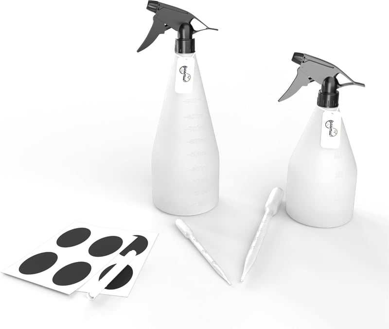 Geamuf öko-barát növénypermetező szett: precíz, ergonomikus, bel- és kültéri használatra