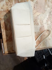 Hejo filc táskaszervező bézs színben, L-es méret, 30x17x16 cm, többzsebes belső rendszerező shopper táskához, nőknek 5