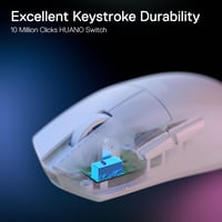 Redragon M916 Vezeték Nélküli Gamer Egér, 49g Ultrakönnyű, 8000 DPI, Ergonomikus Kialakítás, Programozható Gombok, Redragon M916 Vezeték Nélküli Gamer Egér, 49g Ultrakönnyű, 8000 DPI, Ergonomikus Kialakítás, Programozható Gombok, Fehér 6