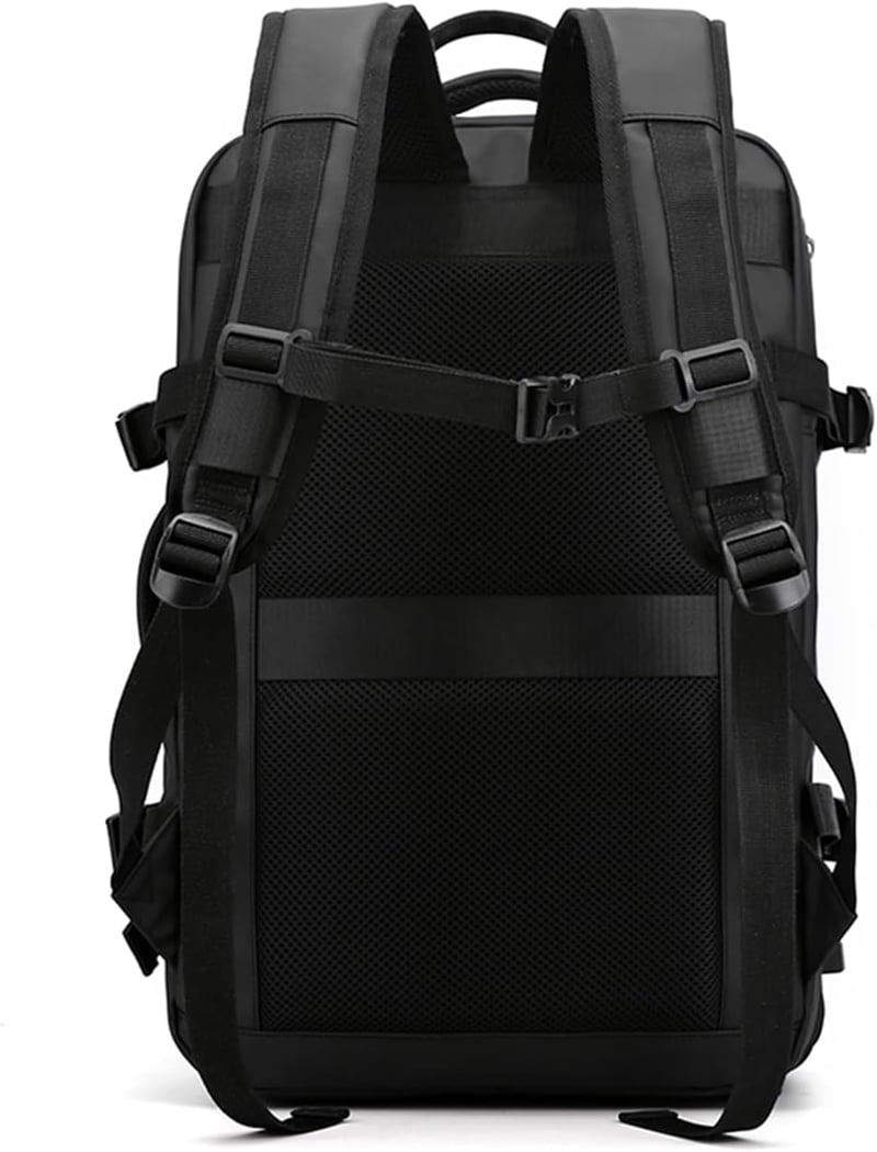 SPAHER Repülős Hátizsák 40x30x20cm - Wizz Air, Vueling, EasyJet Kompatibilis, 15,6" Laptoptartóval