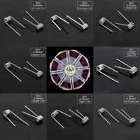 Audel 8in1 E-cigi Coil Szett - 48db Fused Clapton Tekercs RDA/RBA/RDTA-hoz 2