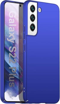Samsung Galaxy S22 Plus ultravékony kék tok - Rugalmas ütéselnyelő védelem 1