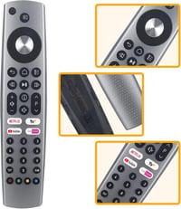 FOXRMT Grundig TV Távirányító - Univerzális Távirányító Grundig Televízióhoz - Azonnali Használat RC4353922 Modellekhez - 4 Gyorsgombbal 5