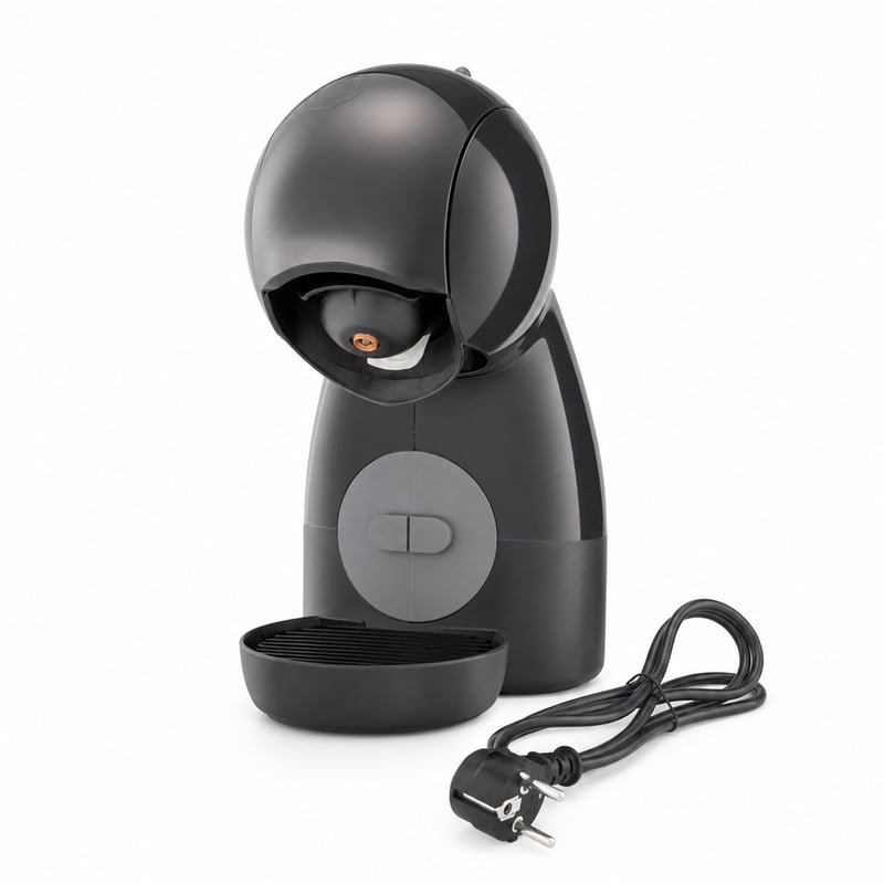 Espressor cu capsule Krups Nescafé Dolce Gusto Piccolo XS KP1A3B — defect, pentru piese: suport de capsule deteriorat, nu se poate deschide (stare: vezi a doua fotografie)