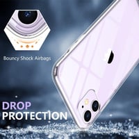 iPhone 11 Átlátszó Védőtok - Ütésálló Szilikon Borítás 5