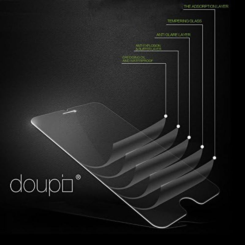 iPhone 7 Plus Edzett Üveg Képernyővédő - 9H Keménységű HD Fólia (Fehér)