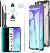 RongZy LCD Kijelző és Érintőképernyő Xiaomi Redmi Note 8 Pro Telefonhoz - 6,53 Hüvelykes Csereképernyő Szerelő Eszközökkel 1