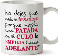 Motivációs MUGFFINS Bögre Spanyol Felirattal - 350 ml Kerámia 1