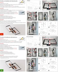 SEATAIN Fa Mennyezeti Lámpa - Fekete Téglalap 48W LED, Távirányítós, Fényerőszabályozható, 3000K-6000K, 4800lm, Éjszakai Fény Funkcióval 6