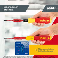 Wiha 2872T13-S Nyomatékcsavarozó Készlet 13 Részes - 0,8-5,0 Nm Precíziós Csavarhúzó Szett Rozsdamentes Acélból Mély Csavarokhoz 6