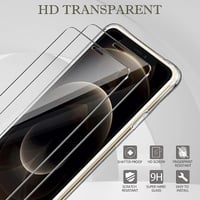 Apple iPhone 12 Pro Max Átlátszó Szilikon Tok Kijelzővédő Fóliával 3