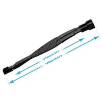 Easycargo set od 4 crna PWM kabela za razdjelnik ventilatora 2