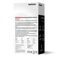 Bezdrôtový pohybový senzor Daewoo WPS501 s ochranou proti zvieratám, 868 MHz, pre alarm Daewoo SA501 6