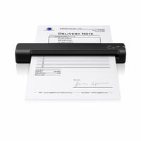 Scanner portabil de documente A4 Epson WorkForce ES-50, negru — defect — defect, pentru piese: scanare cu dungi (stare: vezi imaginea 2) 1