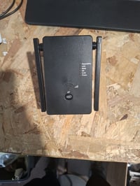Amplificator semnal WiFi Aenxwa 1200 Mbit/s Dual Band 2,4GHz+5GHz, 4 antene — fără cablu ethernet (stare: vezi a 2-a poză) 2