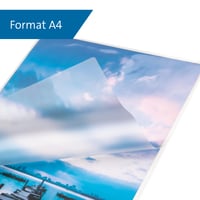 Dahle Lamináló Fólia A4, 160 Mikron (2x80) - 100 db, Fényes, Fontos Dokumentumok és Fotók Védelmére, 216x303 mm 3