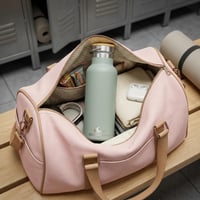 Daikoku dvojstenná nerezová termoska – pastelovo zelená, 500 ml – s dvoma uzávermi, na teplé aj studené nápoje 7