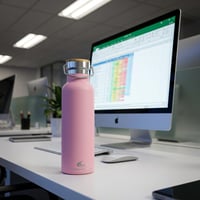 Nerezová termoska Daikoku 750 ml – studené nápoje 24 hodín, teplé nápoje 12 hodín – bez BPA, dvojstenná, odolná proti vytečeniu – ružová 6