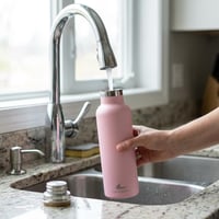 Nerezová termoska Daikoku 750 ml – studené nápoje 24 hodín, teplé nápoje 12 hodín – bez BPA, dvojstenná, odolná proti vytečeniu – ružová 7