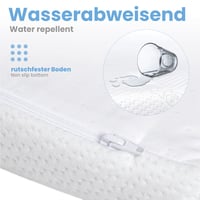 Dailydream Matrac Topper 140x70 cm, 5 cm Memory Foam, Kids Standard Edition Model M, ergonomikus alátét matrachoz, kanapéhoz és vendégágyhoz 3
