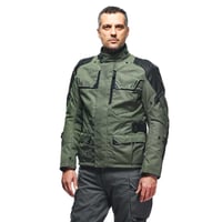 Pánska motocyklová turistická bunda Dainese Ladakh 3L D-Dry - armádna zelená/čierna - veľkosť 48 1