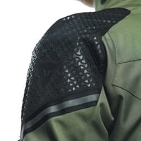Pánska motocyklová turistická bunda Dainese Ladakh 3L D-Dry - armádna zelená/čierna - veľkosť 48 7